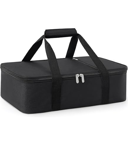 Amazon.com: Cooklux Insulated Casserole Carrier 9x13 Inch, Durable